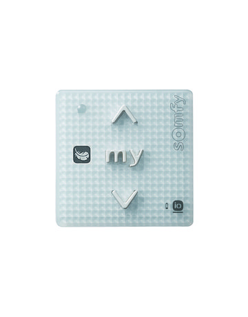 Smoove Origin RS100 io Wandsender mit Drucktasten inkl. Rahmen - Somfy - 1